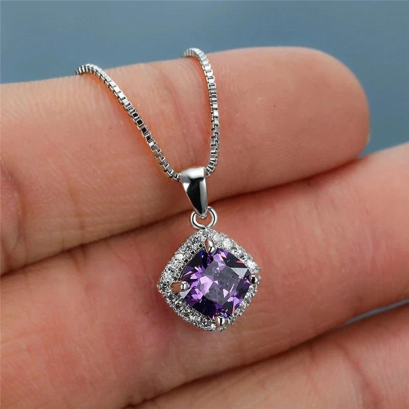 Colar Pingente Zircônia Cúbica - Elegância e Simplicidade - Heraki Joias