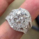 Anel de Luxo com Zircônia Cúbica - Heraki Joias