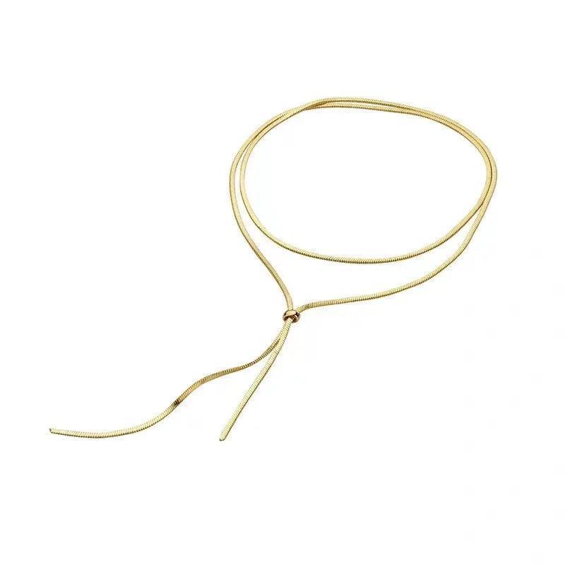 Gargantilha Feminina Charme Cobra - Heraki Joias