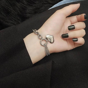 Pulseira de Coração Feminino - Heraki Joias