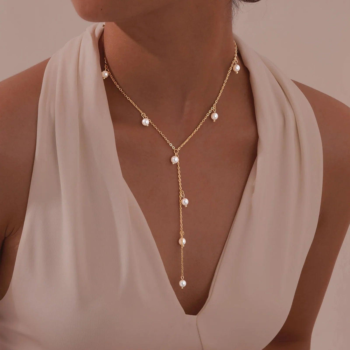 Colar Feminino Gargantilha Borla Pérola - Heraki Joias