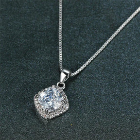 Colar Pingente Zircônia Cúbica - Elegância e Simplicidade - Heraki Joias